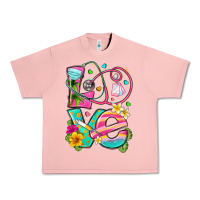 Salmon love summer nurse Urban Heavy Tee - texasbilliewilder