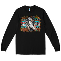 Black cowgirl Long Sleeve Tee - SublimationCraftShop