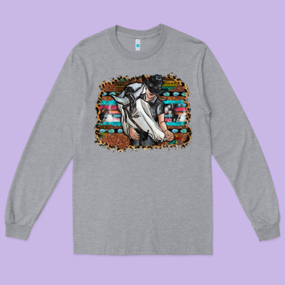 Cowgirl Long Sleeve Tee Designed By Sublimationcraftshop