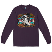 Plum cowgirl Long Sleeve Tee - SublimationCraftShop