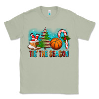 Matcha Tis The Season Christmas With Basketball And Candy Cane Classic Tee - FaDigitalArtStudio