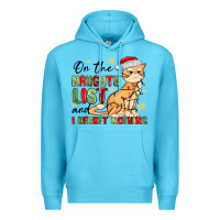 Ocean Blue on the naughty list and i regret nothing Premium Hoodie - MaliasSmallBusiness