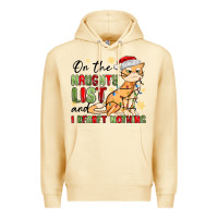 Pina Colada on the naughty list and i regret nothing Premium Hoodie - MaliasSmallBusiness