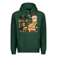 Sports Green on the naughty list and i regret nothing Premium Hoodie - MaliasSmallBusiness
