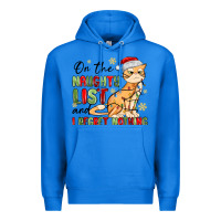 True Royal on the naughty list and i regret nothing Premium Hoodie - MaliasSmallBusiness