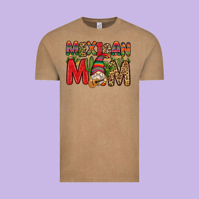 Mexican Mom Gnome Vintage Tee Designed By Zillion Design Studio
