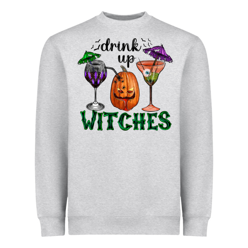 Drink Up Witches Halloween Heavyweight Sweatshirt by RanaPortraitStore | Teevron