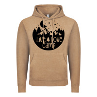 Vintage Coffee Live Love Camp Vintage Hoodie - Unal Design
