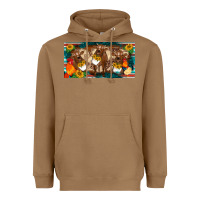 Toasted Coconut western cow cockerel chick  serape leopard sunflowers license plate te Heavyweight Hoodie - BarkalooDesign