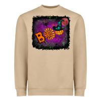 Mushroom Boo Halloween Heavyweight Sweatshirt - RanaPortraitStore