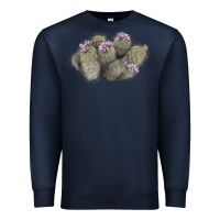 Navy cob beehive cactus Premium Sweatshirt - LillyAllenDesigns