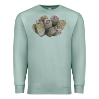 Seafoam cob beehive cactus Premium Sweatshirt - LillyAllenDesigns