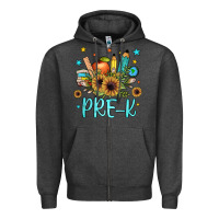 Charcoal Heather pre k Zipper Hoodie - JahusDesignShop