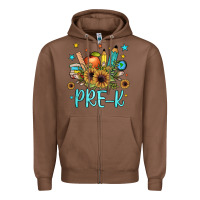 Chestnut pre k Zipper Hoodie - JahusDesignShop