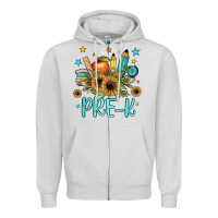 Dove Grey pre k Zipper Hoodie - JahusDesignShop