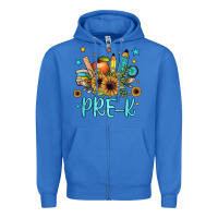 True Royal pre k Zipper Hoodie - JahusDesignShop