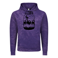 Cloud Purple View jar Vintage Hoodie - Unal Design