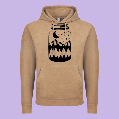 Vintage Hoodie View jar