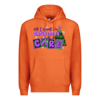 Carrot all i want for christmas is a cure pancreatic canc Premium Hoodie - MaliasSmallBusiness