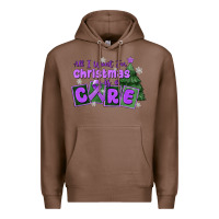 Chestnut all i want for christmas is a cure pancreatic canc Premium Hoodie - MaliasSmallBusiness