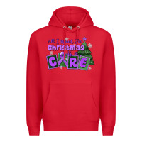 Red all i want for christmas is a cure pancreatic canc Premium Hoodie - MaliasSmallBusiness