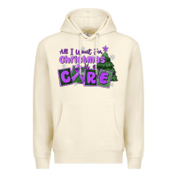 Sandshell all i want for christmas is a cure pancreatic canc Premium Hoodie - MaliasSmallBusiness