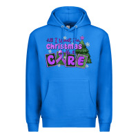 True Royal all i want for christmas is a cure pancreatic canc Premium Hoodie - MaliasSmallBusiness