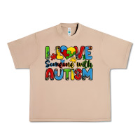 Burro i love someone with autism Urban Heavy Tee - Zillion Design Studio