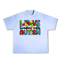 I Love Someone With Autism Urban Heavy Tee | Teevron