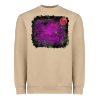 Mushroom Halloween background Heavyweight Sweatshirt - RanaPortraitStore