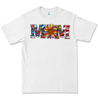 White mom with sunflower Premium Tee - Artiststas