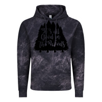 Cloud Black its all good in the woods Vintage Hoodie - Unal Design