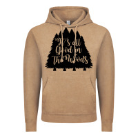 Vintage Coffee its all good in the woods Vintage Hoodie - Unal Design