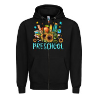 Black preschool Zipper Hoodie - JahusDesignShop