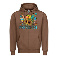 Chestnut preschool Zipper Hoodie - JahusDesignShop