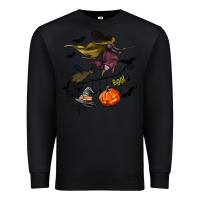 Black Witch Premium Sweatshirt - NancyCooperArtShop