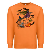 Carrot Witch Premium Sweatshirt - NancyCooperArtShop