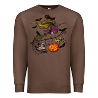 Chestnut Witch Premium Sweatshirt - NancyCooperArtShop