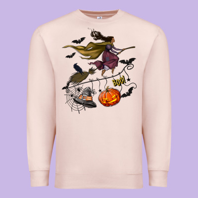 Witch Premium Sweatshirt Designed By Nancycooperartshop