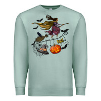 Seafoam Witch Premium Sweatshirt - NancyCooperArtShop