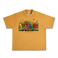 Peanut Butter autism accept understand love Urban Heavy Tee - Zillion Design Studio