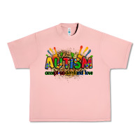 Salmon autism accept understand love Urban Heavy Tee - Zillion Design Studio