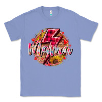 Colony Blue mama lighting bolt Classic Tee - RacoonDesign