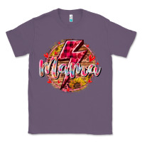 Lavender mama lighting bolt Classic Tee - RacoonDesign