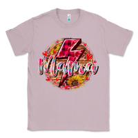 Lilac mama lighting bolt Classic Tee - RacoonDesign