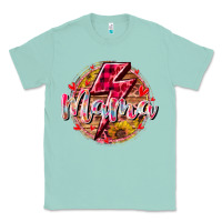 Seafoam mama lighting bolt Classic Tee - RacoonDesign