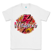White mama lighting bolt Classic Tee - RacoonDesign