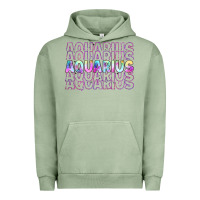 Pigment Oil Green aquarius Urban Hoodie - Artiststas