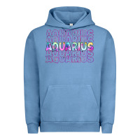 Pigment Pebble Blue aquarius Urban Hoodie - Artiststas