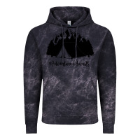 Cloud Black Adventure Camping Vintage Hoodie - Unal Design